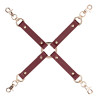 Ouch! Halo Hogtie pour Menottes Connector Rouge